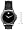 Movado Men's Museum Black Genuine Leather Strap Watch #0605761