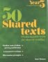 50 Shared Texts for Year 5