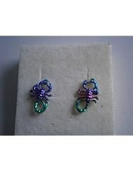 Revoni Boucles d'oreilles Femme Argent massif Clous petit