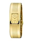 Calvin Klein - K8123209 - Montre femme Fractal plaqu&eacute; or - Mouvement Quartz