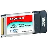 SMC SMC2635W 802.11b Mbps Wireless Cardbus Adapter