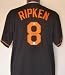 Cal Ripken Jr. Autographed/Hand Signed Baltimore Orioles Alternate (Black) Majestic Baseball Jersey