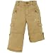 Baby : embroidered cargo pants(flax 4t)