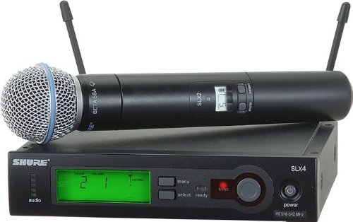 Shure SLX24/Beta58 Handheld Wireless System, H5