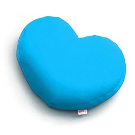 Mogu Medium Heart 12 by 19-Inch Decorative Pillow