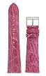 Watch band Genuine Crocodile Strap 16mm Pink