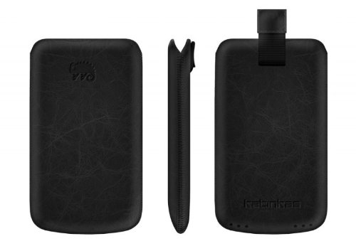 Katinkas Creased Serie Premium Ledertasche f&uuml;r HTC Salsa  schwarz Preisvergleich