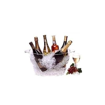 Prodyne AB-16 Acrylic Wine Party Tub, Clear