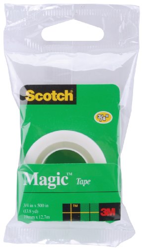 Scotch Magic Tape Refill .75X500 (12 Pack)