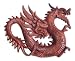 'Winged Dragon Figure,' wall adornment