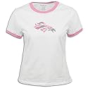 Broncos Reebok Women's Pink Camo Tee