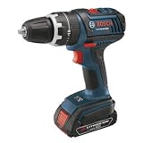 Bosch HDS181-02 18-Volt Compact Tough Hammer Drill Driver with Two 1.5Ah Batteries