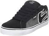 Etnies Mens Fader Vulc Skate Shoe,Black/Grey,5 M US
