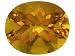Jewelry : MIN 4.00CT 12X10MM OVAL MADEIRA CITRINE FROM BRAZIL