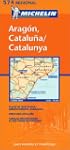 Carte RGIONAL Aragon,Cataluna, Catalunya