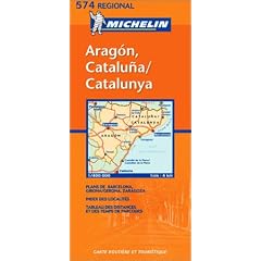 Carte routi�re : Aragon, Cataluna, N� 11574 (en espagnol)