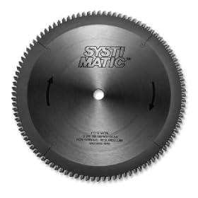 Compound Mitre Saw Blade, 37365, 12Diameter, RM Grind, 60 Teeth, .095 Plate, .145 Kerf, 5... by Systimatic