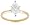 10k Yellow Gold Marquise Solitaire Diamond Engagement Ring (1ct, J-K Color, I2-I3 Clarity), Size 7