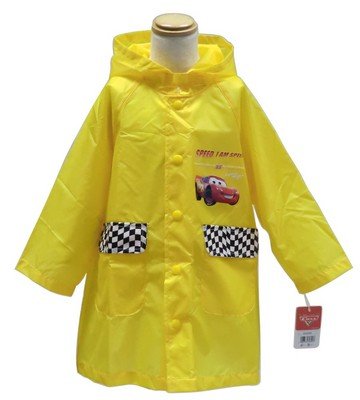 カーズ　ランドセル対応レインコート　90cmイエロー