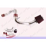 06 07 08 09 Honda Civic (DX DX-G LX EX) 1.8 Cold Air Intake + Red Filter CHD14R by Click 2 Go