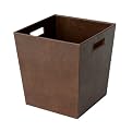 Faux Leather Tall Tote
