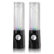 Black Dancing Water Fountain Light Show Sound Speaker for Cellphone Notebook Mp4