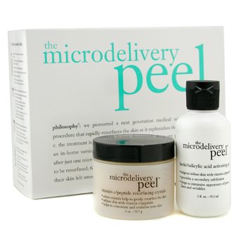 Microdelivery Peel Kit: Lactic/Salicylic Acid Activation Gel + Vitamin C Redurfacing Crystal
