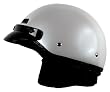 Vega XT Pearl White Large Half Helmet