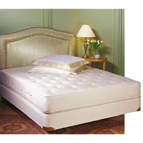 Royal-Pedic King-Size All Cotton Mattress w Box Spring