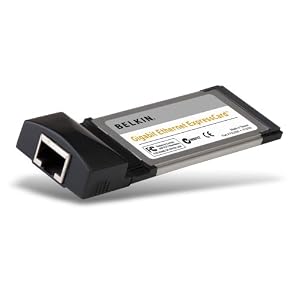 Belkin Gigabit Ethernet ExpressCard with 1 External Port ( F5U250 ) by 