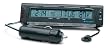 12V, Electronic Thermometer, Indoor/Outdoor, with Ice Alert & Clock-1 AAA Included
