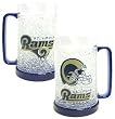 St. Louis Rams Crystal Freezer Mug - Football Sports Merchandise