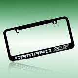 Chevy 2010 Camaro SS Black License Plate Frame