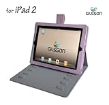 Apple iPad 2 PU Leather Multi-Angle Adjustable Stand / Carrying Case for Apple iPad 2: 3G Wifi 16GB 32GB 64GB made by Gilsson (Pink Color) SPECIAL INTRODUCTORY PROMO PRICE. Guaranteed The Best Case Stand for Your iPad 2!