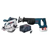 Factory-Reconditioned Bosch 1660RK-46 24 Volt Circular Saw Reciprocating Saw Combo by Bosch