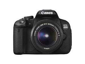 Canon EOS 650D Digital SLR Camera - Black (Inc. 18-55mm f/3.5-5.6 IS II Lens Kit)