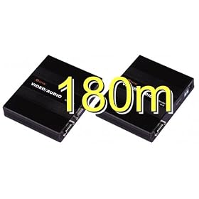 AV Link VGA/SVGA over LAN Ethernet Extender/Splitter With Audio 180m