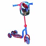 SPIDERMAN - Patinete 3 ruedas con bolsa