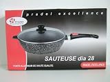 Pradel Excellence - 52393M - Sauteuse Fa�on Pierre en Fonte Aluminium