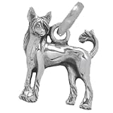 Cute Small Chinese Crested Dog Sterling Silver Charm