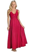 Shadowline Women's Silhouette 53 Inch Sleeveless Long Gown