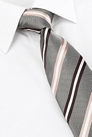 Machine Washable Textured Striped Tie