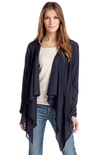 ESPRIT DE CORP Damen Strickjacke A01310, Gr. 34 (XS), Blau (403 inky blue) Preisvergleich