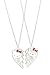 Hello Kitty Best Friends Heart Necklaces