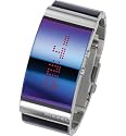 Diesel Men's Blue Enamel Accented Stainless Steel Watch #DZ7109