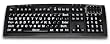 Low Vision Large Print Black Big Jumbo Characters USB Wired Keyboard - Perfect for Senior Citizens, Low Ligh, Low Vision, and Visually Impaired Seniors