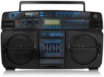 Lasonic High Performance Ghetto Blaster Music System with Bluetooth