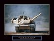 Fortitude - Tank On The Move, Motivational Poster