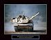 Fortitude - Tank On The Move, Motivational Poster