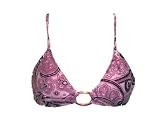 Kenneth Cole Pink Paisley Moderne Ring Swimsuit-top M
